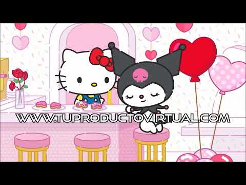 Video invitación de cumpleaños de Kuromi - demo | Personalizada | Voces dobladas