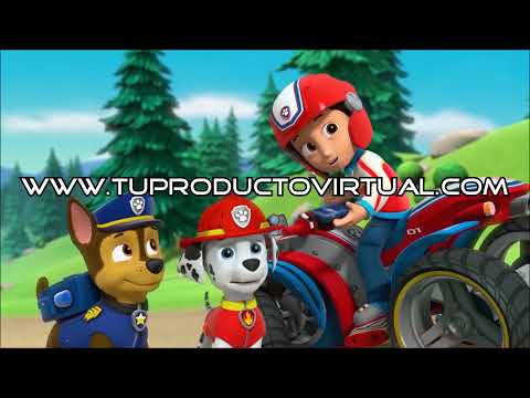 Video saludo de Paw Patrol Modelo 3 Doblaje y Foto