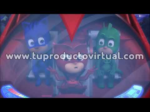 🥇 Video saludo de cumpleaños de Pj Masks (Héroes en Pijamas) - Ululette - Personalizado