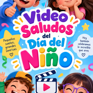 saludo del día del niño personalizado